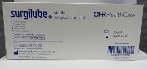 Surgilube - جيلي مُزلق - 5 جم - فردي - عبوة معقمة - 144/صندوق in Kuwait