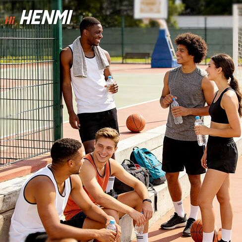 HENMI Upgraded Round Sports Ball Storage Cart - Rolling Ball Holder with Wheels for Basketball Storage & Outdoor Toy Storage, Metal Bin for Garage & School in Kuwait