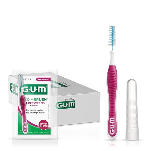 GUM Proxabrush Go-Betweens, Moderate, Interdental Brushes, 3612PQ, Professional Sample, 1 Count (Pack of 36) in Saudi Arabia