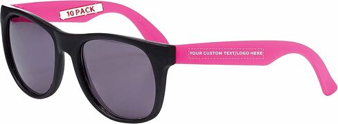 DISCOUNT PROMOS Junie Kid Size Plastic Sunglasses Pack - Lenses UV Protection, Beach Glasses in Saudi Arabia