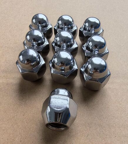 5PCS M12-1.5 Wheel Lug Nuts 52950-14140 52950-M1000 Compatible with Select Hyundai Tucson Santa Fe Accent Elentra Sonata Veloster Kia Rio Forte NIRO Soul Optima Models in Saudi Arabia