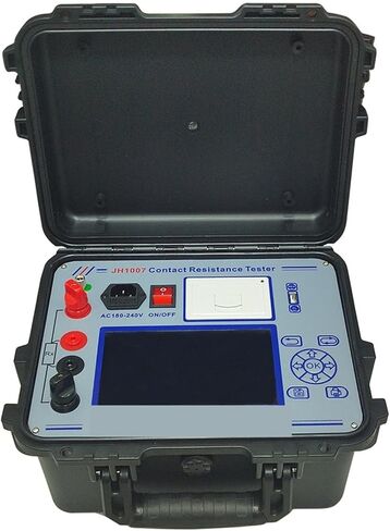 المحمولة مايكرو Ohmmeter 100A الاتصال جهاز اختبار المقاومة حلقة جهاز اختبار المقاومة لمفتاح قاطع الدائرة أداة اختبار التسرب in Kuwait