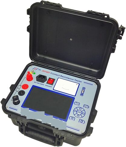 المحمولة مايكرو Ohmmeter 100A الاتصال جهاز اختبار المقاومة حلقة جهاز اختبار المقاومة لمفتاح قاطع الدائرة أداة اختبار التسرب in Kuwait