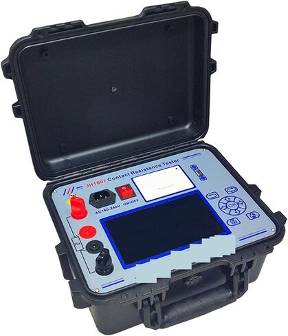 المحمولة مايكرو Ohmmeter 100A الاتصال جهاز اختبار المقاومة حلقة جهاز اختبار المقاومة لمفتاح قاطع الدائرة أداة اختبار التسرب in Kuwait