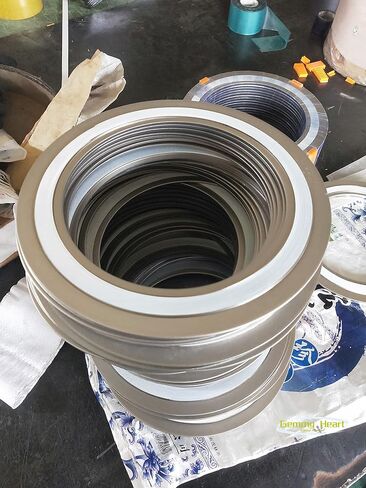 حشية جرح حلزونية من GemmySeal مع حلقة داخلية وخارجية 304SS، مملوءة بمادة PTFE، 5 قطع 4 بوصة DN100-300lb in Kuwait