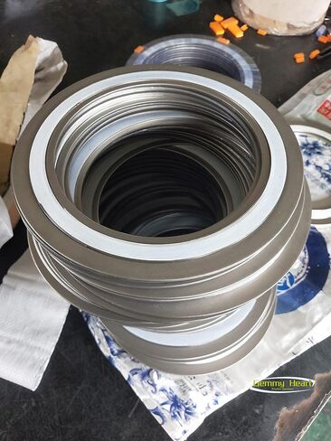 حشية جرح حلزونية من GemmySeal مع حلقة داخلية وخارجية 304SS، مملوءة بمادة PTFE، 5 قطع 3 بوصة DN80-600lb in Kuwait