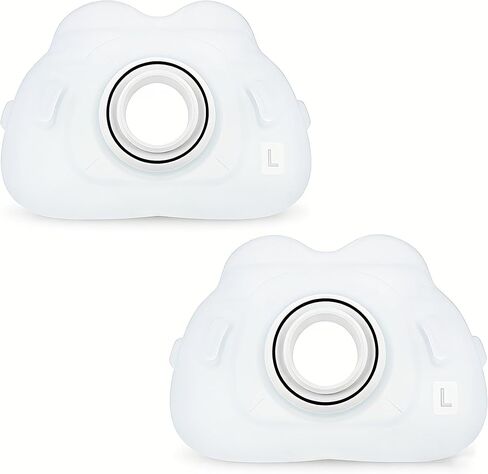 2-Pack F40 Replacement Cushion,Full Face Mask,Compatible with Original AirFit F40 Frame(M) in Saudi Arabia
