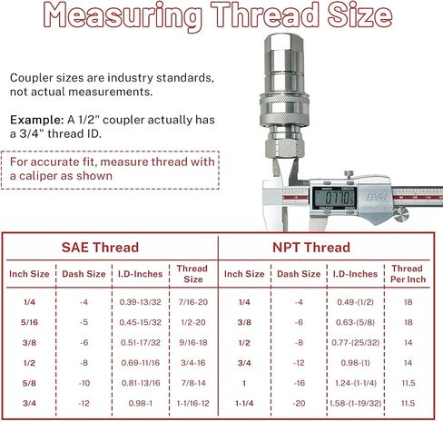 قارنات التوصيل السريع الهيدروليكية 1/2 بوصة Ag ISO 5675 مع صمام القفاز، خيط NPT 1/2 بوصة، 3600 رطل لكل بوصة مربعة، مناسبة لسلسلة Parker 8010-4 وPioneer 4000 in Saudi Arabia