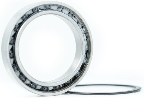 1PC 6810 Hybrid Ceramic Bearing 50x65x7mm ABEC-1 Bicycle Bottom Brackets and Spares 6810RS Si3N4 Ball Bearings Accessories in Saudi Arabia