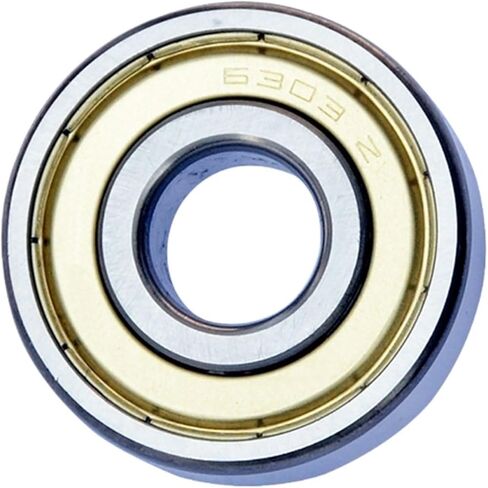 6303 6303Z 6303ZZ 6303-2Z 17x47x14mm Shielded Deep Groove Ball Bearings Single Row 10Pcs in Saudi Arabia