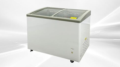 فريزر العرض التجاري، خزانة عرض زجاجية لغمس الآيس كريم ETL Gelato، 31 بوصة عرض 6.96 قدم مكعب، 4 حوض 115 فولت in Kuwait