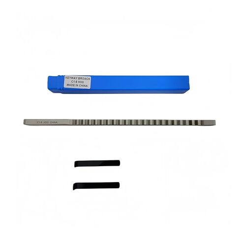 دفع نوع Keyway Broach الأنظمة المترية HSS CNC Machine Tool أدوات Keyway لأشغال المعادن والمخرطة (1 4C) in Saudi Arabia
