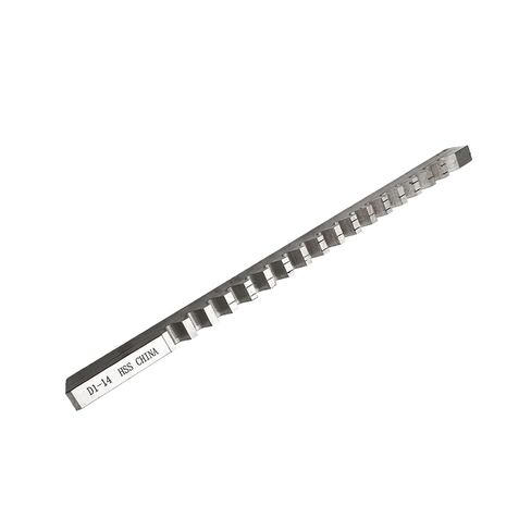 Push-Type Keyway Broach 14mm D1 Metric Size Broaches Broaching Tools with Shims for CNC Router Metalworking for Metalworking, Lathe in Saudi Arabia
