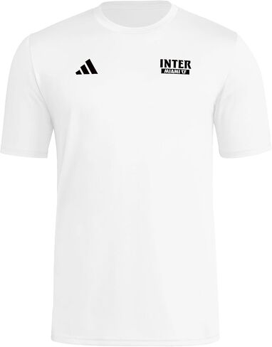 adidas Men's Inter Miami Cf Local Warp Pre-Game Short Sleeve T-Shirt in Saudi Arabia