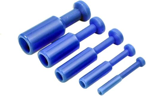 الأزرق النايلون هوائي تقطيع التوصيل خرطوم أنبوب دفع صالح موصل خط الهواء 10 قطعة PP4 ، PP6 ، PP8 ، PP10 ، PP12 (PP6) in Kuwait