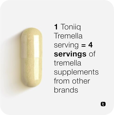 Tremella Mushroom Ultra High Potency 15:1 Extract with 30% Beta Glucans - Pure & Concentrated Formula - Third-Party Lab Tested for Purity & Quality - 120 Capsules in Saudi Arabia