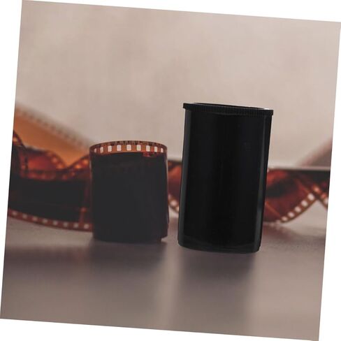 Holibanna 10Pcs Film Canisters Durable Plastic Storage Case with Lids for Film Compact and Impact Resistant Film Container for Photographers and Film Enthusiasts in Kuwait