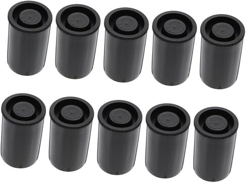 10Pcs Film Canisters with Lids Protective Storage Case for Camera Film Impact Resistant Compact Design for for Photography Enthusiasts in Saudi Arabia
