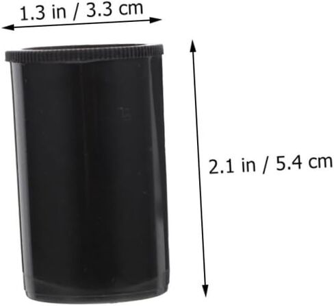 10Pcs Film Canisters with Lids Protective Storage Case for Camera Film Impact Resistant Compact Design for for Photography Enthusiasts in Saudi Arabia
