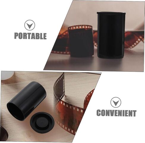 10Pcs Film Canisters with Lids Protective Storage Case for Camera Film Impact Resistant Compact Design for for Photography Enthusiasts in Saudi Arabia