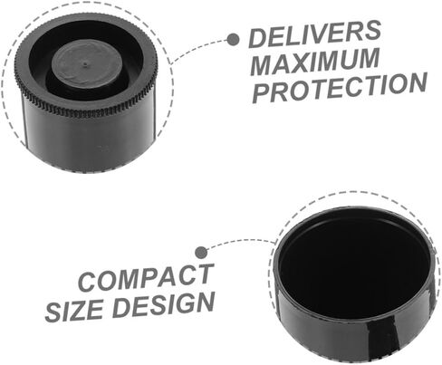 10Pcs Film Canisters with Lids Protective Storage Case for Camera Film Impact Resistant Compact Design for for Photography Enthusiasts in Saudi Arabia