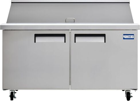 Kratos Commercial Refrigerator, Mega Top Sandwich and Salad Prep Table, 24 pan, 60" W (67K-036) in Kuwait