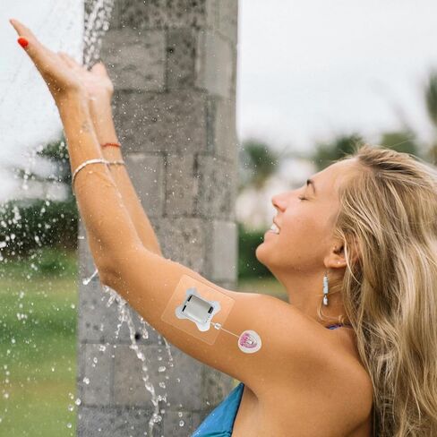 Adamson 30 Pack Tandem Mobi Adhesive Sleeve Patches – Waterproof, Transparent & Breathable Overpatches for Tandem Mobi Pump | Latex-Free Skin Adhesive for Pump in Kuwait