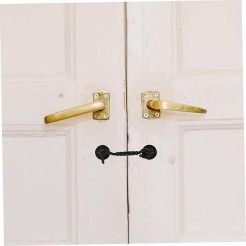 Stainless Steel Security Hook Latch for Door Window Multi-use Latch Lock Indoor Outdoor Accessory in Saudi Arabia