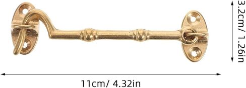 Cabin Hook Lock Swivel Latch Screws Window and Door for Cabinets and Gates Easy Installation Multi-use Design in Saudi Arabia