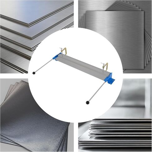 فرامل معدنية يدوية من الصفائح المعدنية مقاس 30 بوصة، مكبس يدوي من الصلب بسُمك 1.2 مم، أداة ورشة عمل المرآب شديدة التحمل من 0 إلى 90 درجة in Kuwait