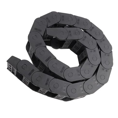 Keenso 100 Cm 25 X 57 Mm Cable Carrier Drag Chain, High Temperature Wire Rack with High Load, Structure for Engraving Machine Accessories in Saudi Arabia