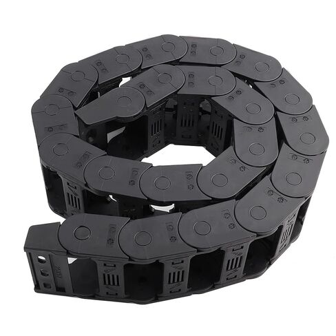 Keenso 100 Cm 25 X 57 Mm Cable Carrier Drag Chain, High Temperature Wire Rack with High Load, Structure for Engraving Machine Accessories in Saudi Arabia