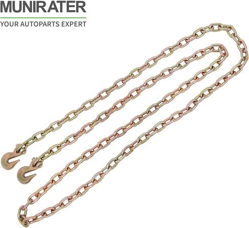 munirater G70 5/16 Inch 12-Foot Truck Trailer Chain Replacement for Automotive Towing Chain Engineering Vehicle Rescue Chain Heavy-Duty Traction Chain in Saudi Arabia