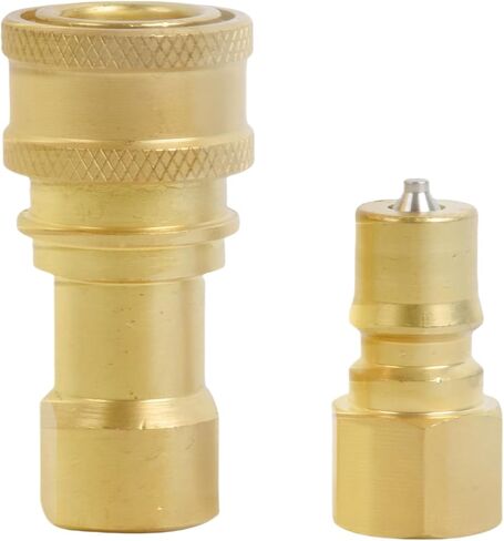 1 Set Of 1/4" Hydraulic Quick Connect Nipple Compatible With Parker 60 Series Nipples BH2-60 BH2-61 in Kuwait