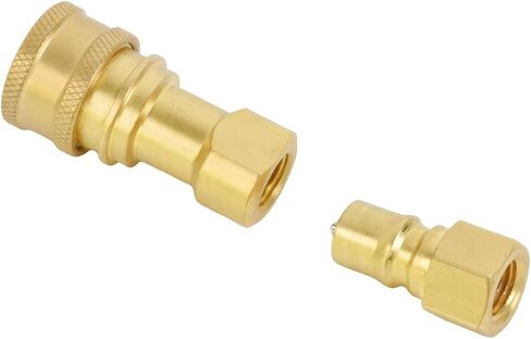 1 Set Of 1/4" Hydraulic Quick Connect Nipple Compatible With Parker 60 Series Nipples BH2-60 BH2-61 in Kuwait