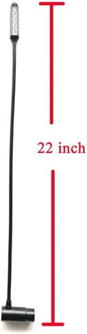 22 بوصة XLR 3pin الزاوية اليمنى مصباح معقوفة المرحلة خلاط DJ و باخرة ضوء وحدة التحكم ضوء لتسجيل الاستوديو (منفذ XLR 3PIN) in Kuwait