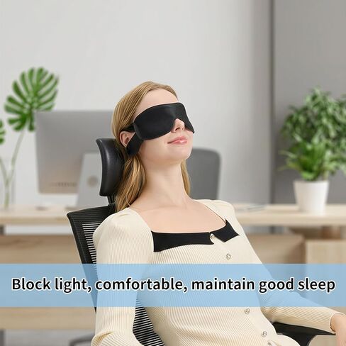 36 Pack Disposable Eye Masks for Sleep, Blackout Blindfolds for Men Women Sleeping Mask Bulk, Soft Blind Fold Night Eye Shade Cover for Travel Games Party in Kuwait
