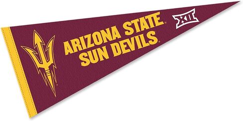 Arizona State Sun Devils Big 12 Logo Pennant Flag in Saudi Arabia
