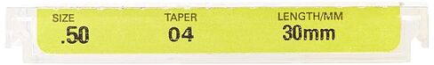 مبرد NiTi Endo 825-4500 K3، مستدق 0.04 مم، مستدق أخضر، حجم 50 طرف، لون طرف أصفر، نيكل تيتانيوم، طول 30 مم، عبوة من 6 قطع in Saudi Arabia