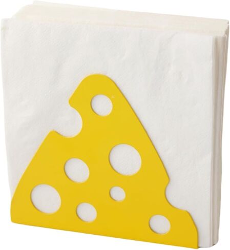 حامل مناديل على شكل جبنة صفراء معدنية لطيفة على الطاولة للطاولة/موزع مناديل قائم بذاته in Kuwait