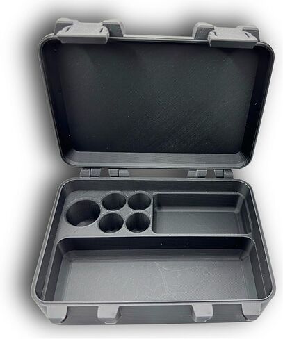 Vial & Syringe Storage Case – Compact Organizer for 10ml & 3ml Vials with Secure Snap-Lock Lid in Saudi Arabia