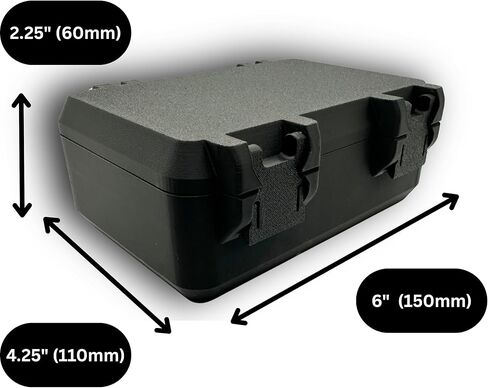 Vial & Syringe Storage Case – Compact Organizer for 10ml & 3ml Vials with Secure Snap-Lock Lid in Saudi Arabia