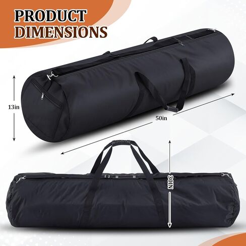 حقيبة طبلة متينة مقاس 50 بوصة مجموعة طبلة حقيبة حمل كبيرة مع حزام كتف قابل للإزالة لحوامل الصنج in Kuwait