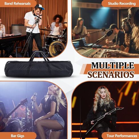 حقيبة طبلة متينة مقاس 50 بوصة مجموعة طبلة حقيبة حمل كبيرة مع حزام كتف قابل للإزالة لحوامل الصنج in Kuwait