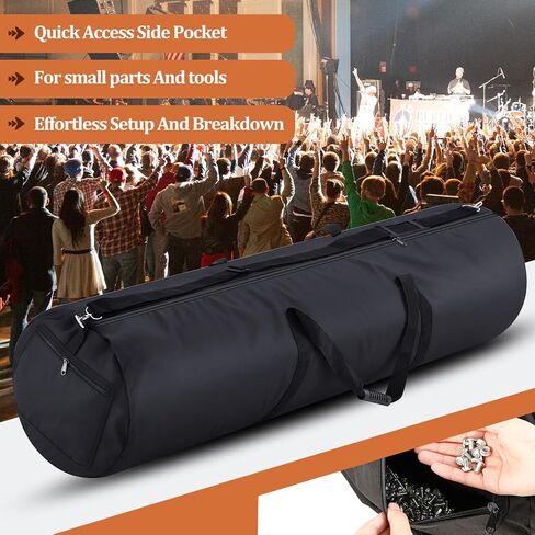 حقيبة طبلة متينة مقاس 50 بوصة مجموعة طبلة حقيبة حمل كبيرة مع حزام كتف قابل للإزالة لحوامل الصنج in Kuwait
