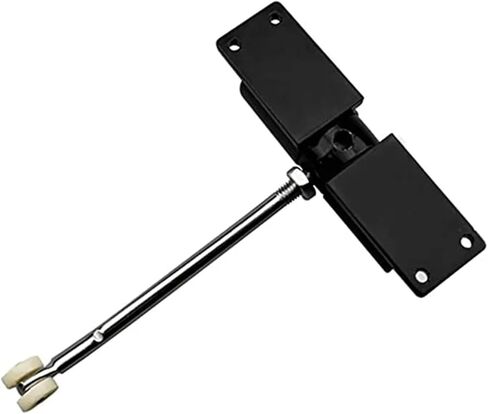 B03C-3X Door Closer Household Black Belt Wheel Adjustable Closing Light Zinc Alloy Spring in Saudi Arabia