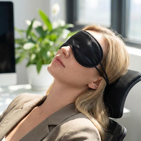 20 Pcs Sleep Masks Bulk Blindfolds for Team Building Party Games Blackout Sleep Mask with Adjustable Strap Black Comfortable Travel Sleeping Eye Covers for Women Men in Saudi Arabia