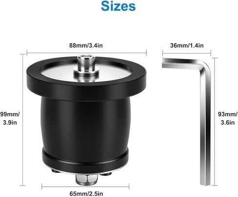 Linkstyle Expandable Rubber Plug, 2-9/16 in–3-1/8 in Inner Diameter Leakproof Pipe Sealing Plug for Pool Plumbing Boat Maintenance in Saudi Arabia