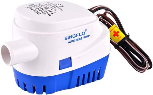 Automatic Submersible Bilge Boat Yacht Water Pump 12V 1100 GPH Auto with Float Switch by SAILFLO in Kuwait