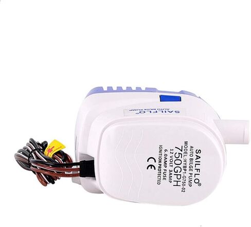 Automatic Submersible Bilge Boat Yacht Water Pump 12V 1100 GPH Auto with Float Switch by SAILFLO in Kuwait